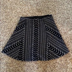 Zara Trafaluc multicolored mini skirt